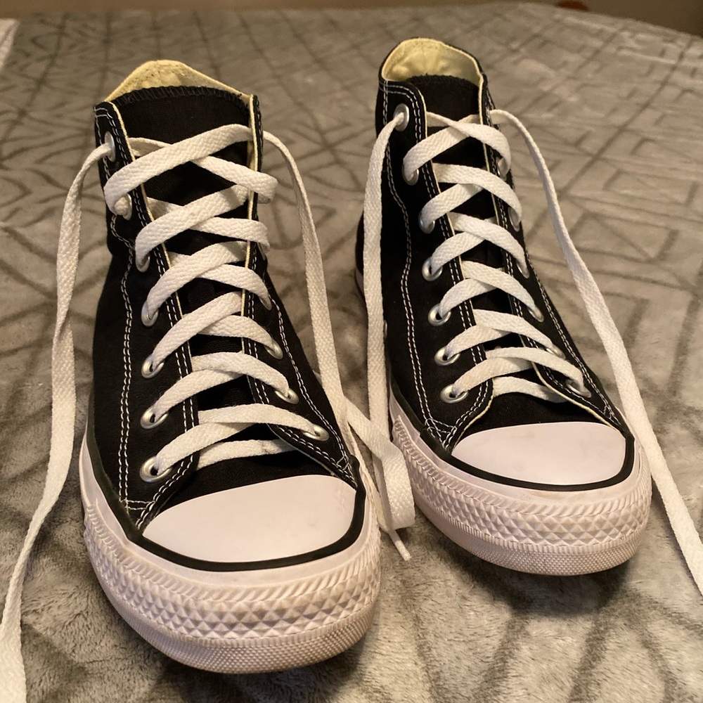 Black Converse High Tops